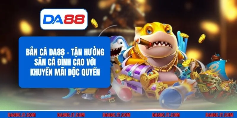 Bắn Cá DA88 - Tận Hưởng Săn Cá Đỉnh Cao Với Khuyến Mãi Độc Quyền
