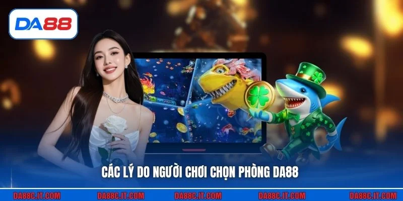 Các lý do người chơi chọn phòng DA88