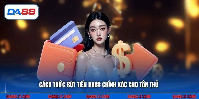 Cách thức rút tiền DA88 chính xác cho tân thủ