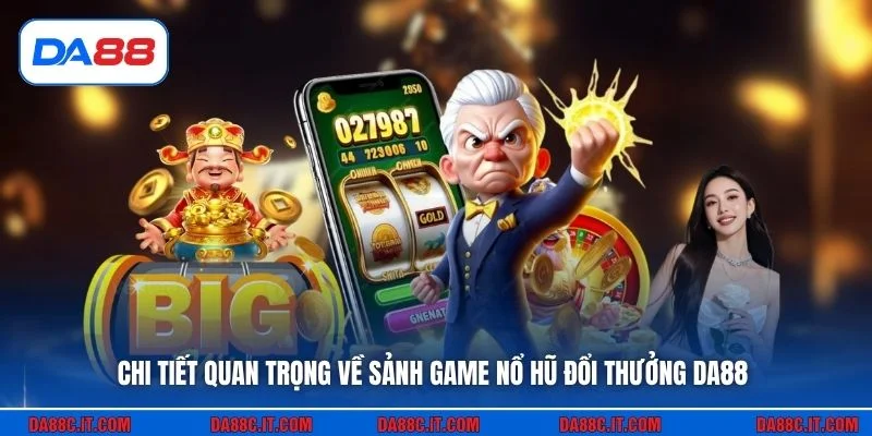 Chi tiết quan trọng về sảnh game nổ hũ đổi thưởng DA88