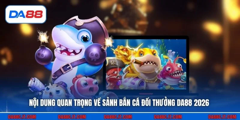 Nội dung quan trọng về sảnh bắn cá đổi thưởng DA88 2026