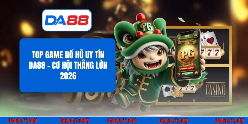 Top Game Nổ Hũ Uy Tín DA88 - Cơ Hội Thắng Lớn 2026